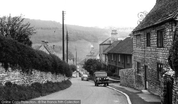 Photo of Woodchester, The Village c.1960