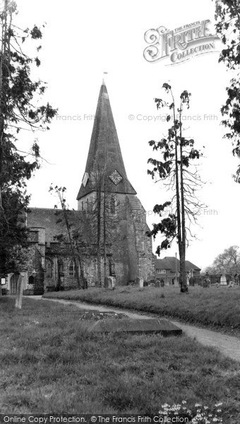 Photo of Woodchurch, All Saints Church c.1960
