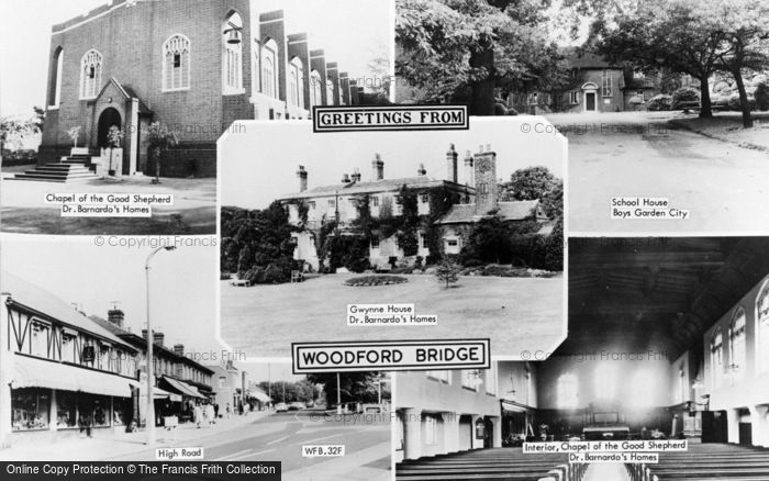Photo of Woodford Bridge, Composite c.1965