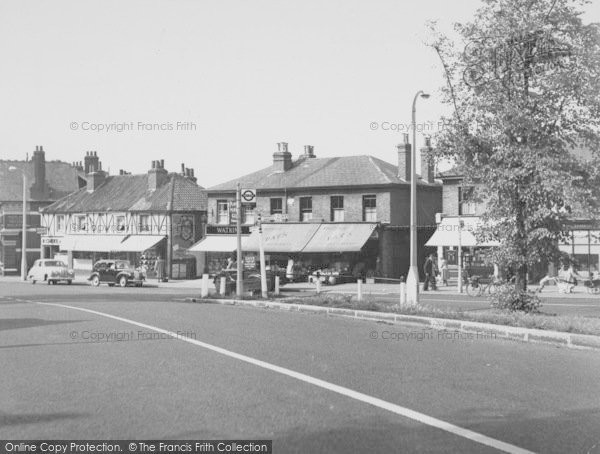 Photo of Woodford Bridge, High Road c.1955