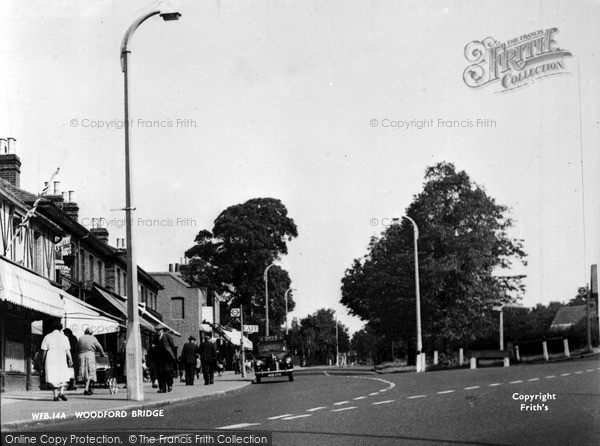Photo of Woodford Bridge, High Road c.1955