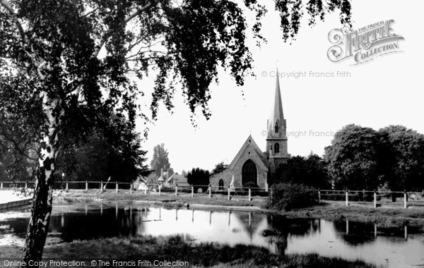 Photo of Woodford Bridge, St Paul's Church c.1960