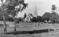 The Church And Green c.1950, Woodford Bridge