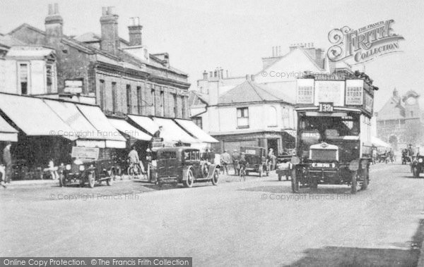 Photo of Woodford Green, High Road c.1925