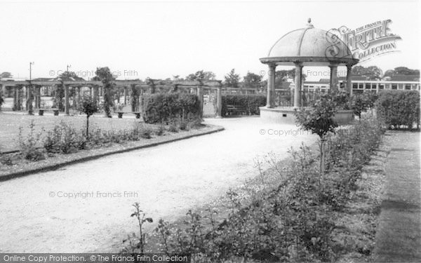 Photo of Woodhall Spa, The Bandstand c.1965