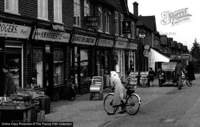 Photo of Woodham, Shopping c.1955