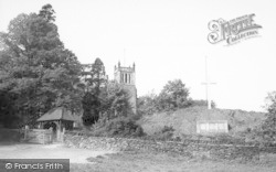 Church And Memorial c.1965, Woodhouse Eaves