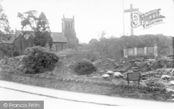 The Church And Memorial c.1955, Woodhouse Eaves