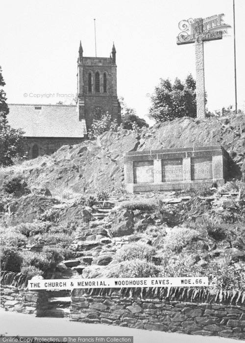Photo of Woodhouse Eaves, The Church And Memorial c.1960