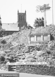 The Church And Memorial c.1960, Woodhouse Eaves