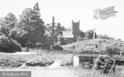 The Church c.1960, Woodhouse Eaves