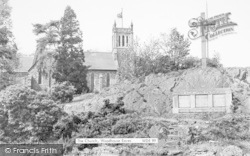 The Church c.1965, Woodhouse Eaves