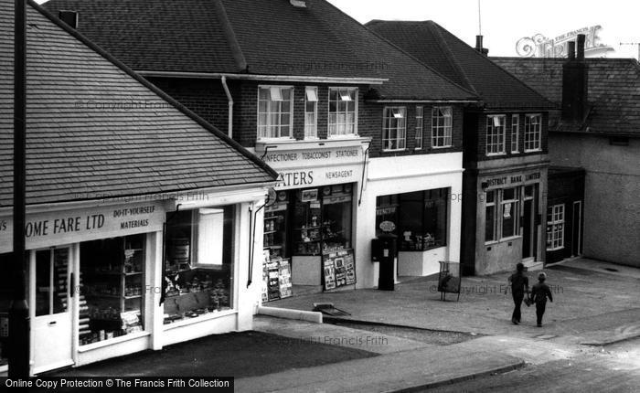 Photo of Woodingdean, Falmer Road Businesses c.1960