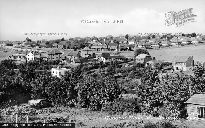Photo of Woodingdean, General View c.1955