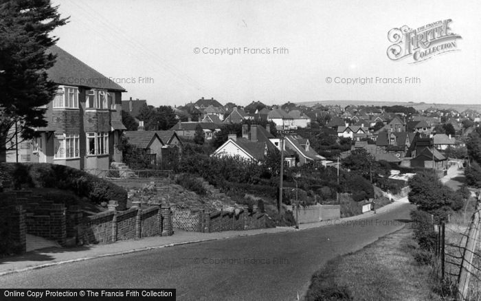 Photo of Woodingdean, General View c.1955