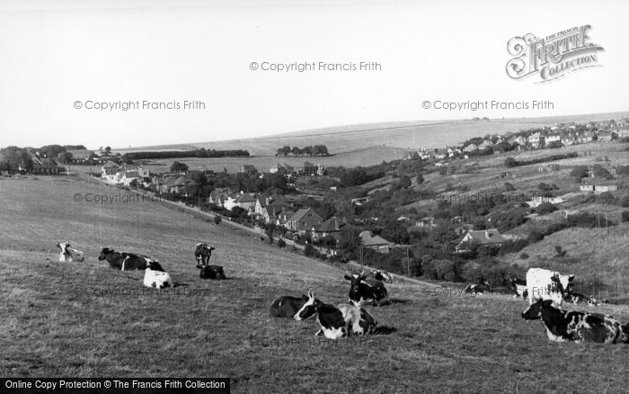 Photo of Woodingdean, General View c.1955