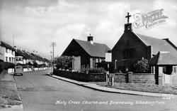 Holy Cross Church And Downsway c.1955, Woodingdean