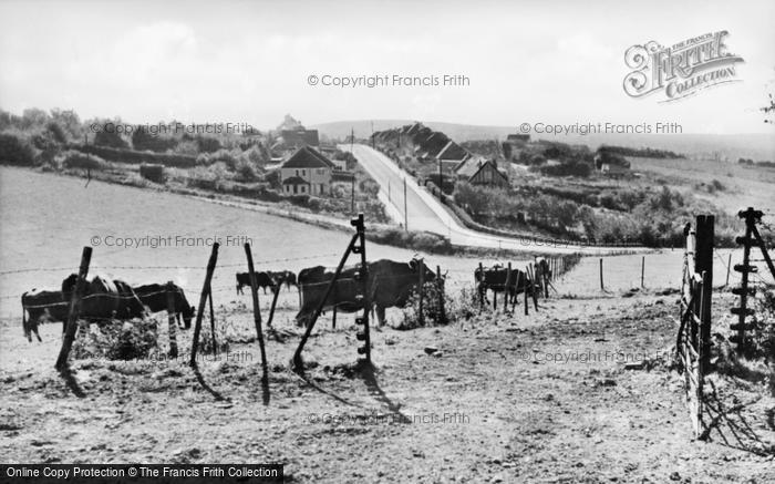 Photo of Woodingdean, The Ridgway c.1955
