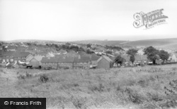 View From Bexhill Road c.1960, Woodingdean