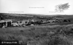 View From The Downs Hotel c.1960, Woodingdean