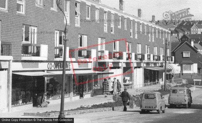 Photo of Woodingdean, Warren Way Shopping Parade c.1960