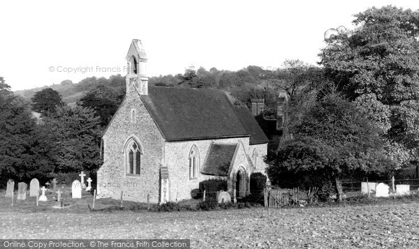 Photo of Woodlands, St Mary's Church c.1960
