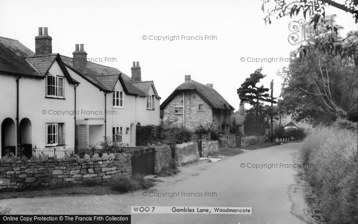 Photo of Woodmancote, Gambles Lane c.1960