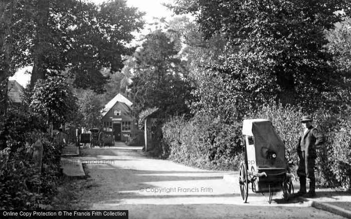 Photo of Woodmansterne, Man With Hand Cart c.1900