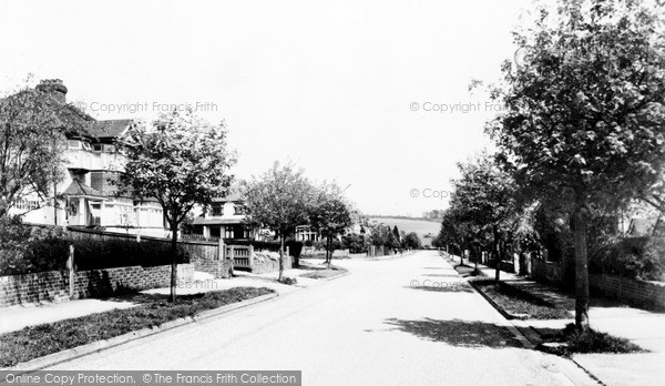 Photo of Woodmansterne, Pine Walk c.1955