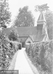 St Peter's Church c.1955, Woodmansterne