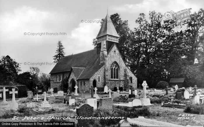 Photo of Woodmansterne, St Peter's Church c.1955