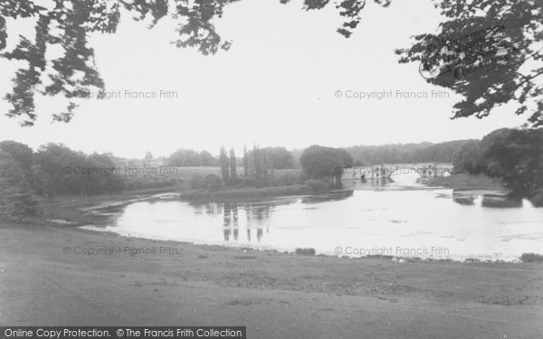 Photo of Woodstock, Blenheim Palace And Grand Bridge c.1960
