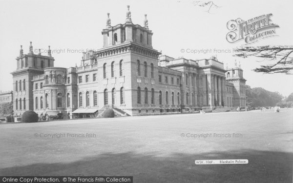 Photo of Woodstock, Blenheim Palace c.1960