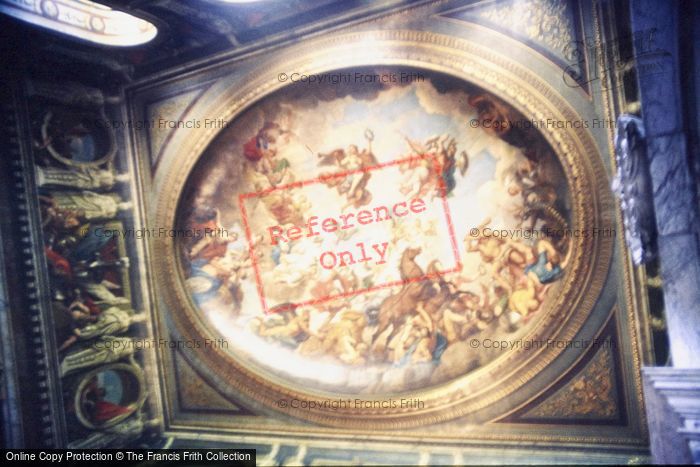Photo of Woodstock, Blenheim Palace, Dining Room Ceiling 1989