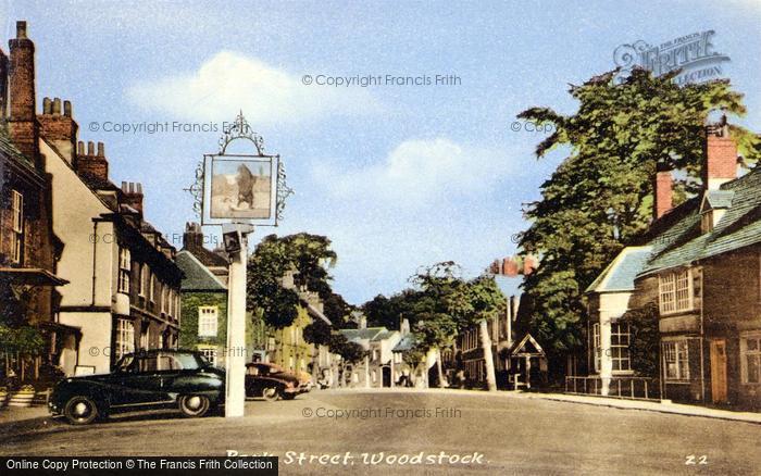 Photo of Woodstock, Park Street c.1955