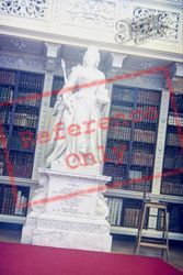Queen Anne Statue In The Long Library, Blenheim Palace  1989, Woodstock
