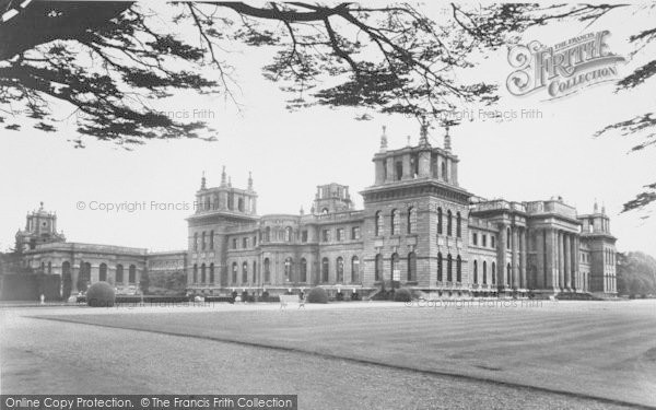 Woodstock, South Front, Blenheim Palace c1955 Photo of Woodstock, South Front, Blenheim Palace c.1955