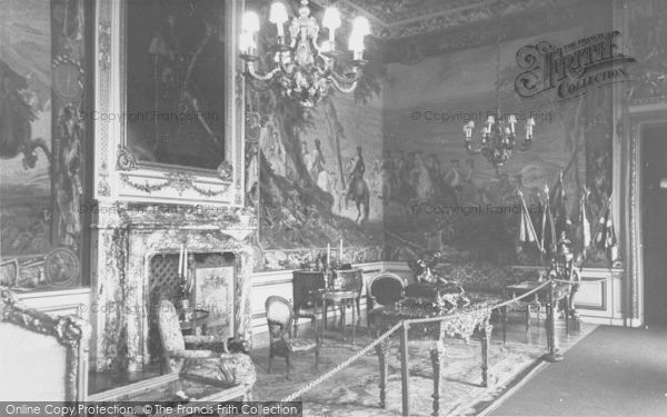Woodstock, the Blenheim Tapestry State Room, Blenheim Palace c1960 Photo of Woodstock, The Blenheim Tapestry State Room, Blenheim Palace c.1960