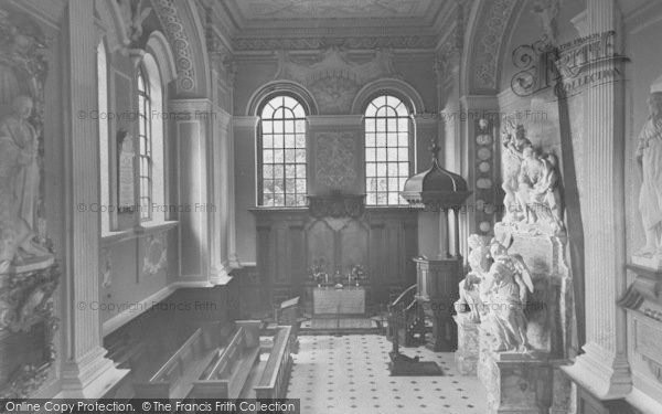 Photo of Woodstock, The Chapel, Blenheim Palace c.1960