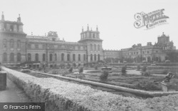 The French Gardens, Blenheim Palace c.1960, Woodstock