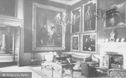 The Red Drawing Room, Blenheim Palace c.1955, Woodstock