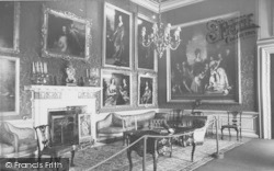 The Red Drawing Room, Blenheim Palace c.1960, Woodstock