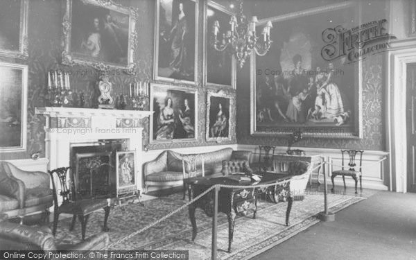 Photo of Woodstock, The Red Drawing Room, Blenheim Palace c.1960