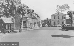The Stocks And Market Place c.1960, Woodstock