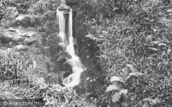 Inkerman Bridge Waterfall 1908, Woody Bay