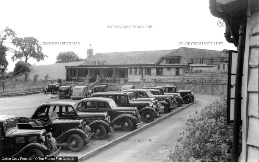 Wookey Hole, Car Park and Restaurant c1939
