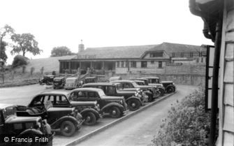 Wookey Hole, Car Park and Restaurant c1939
