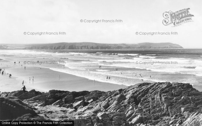 Photo of Woolacombe, Baggy Point c.1965