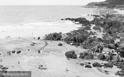 Barricane Shell Beach And Morte Point c.1950, Woolacombe