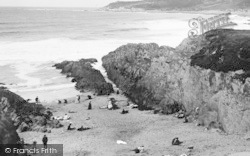 Barricane Shell Beach c.1955, Woolacombe